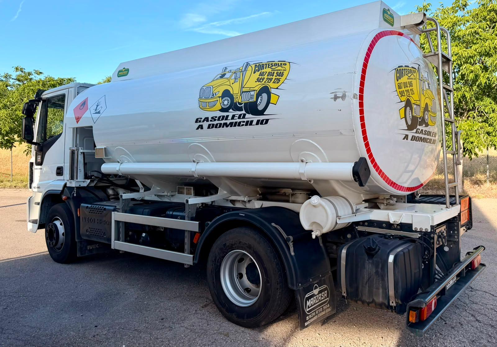 Servicio profesional de entrega de gasóleo en Guadalajara